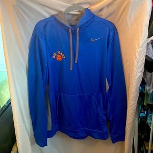 Nike therma-fit blue hoodie xl
